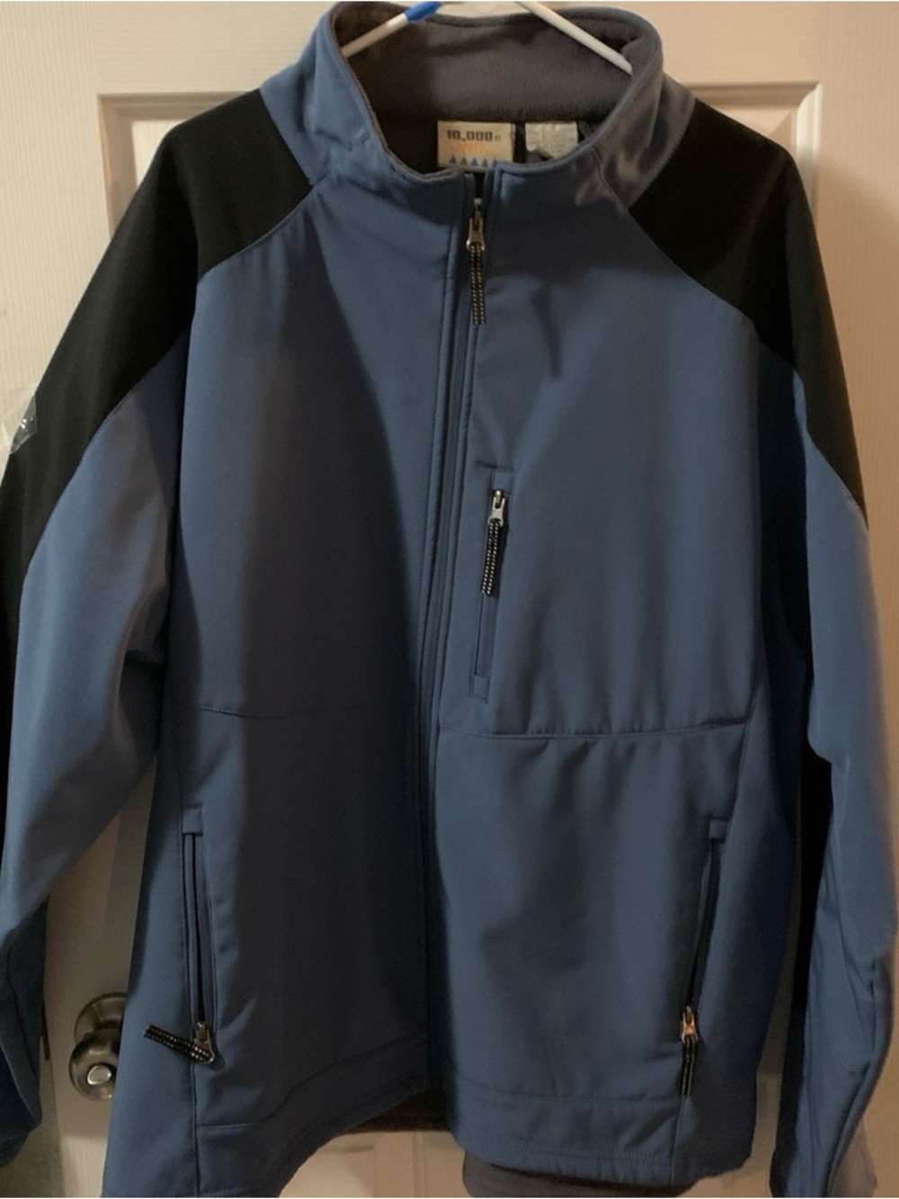 CABELAS Fleece Lined Coat 10,000 Above Sea Level Blue & Men's XXLarge Jacket